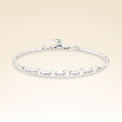 0,12 Karat Fantezi Pırlanta Bileklik - Pare Pırlanta