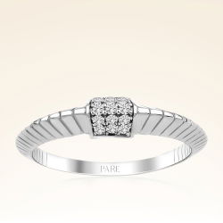 0,12 Karat Minimal Pırlanta Yüzük - PR01136 - 1
