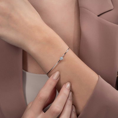 0,12 Karat Fantezi Pırlanta Bileklik - Pare Pırlanta