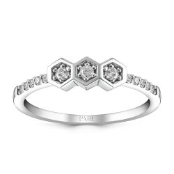 0,12 Karat Pırlantalı Fantezi Yüzük - PR01729 - 1