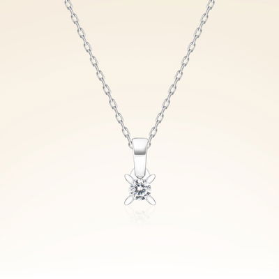 0,12 Karat Pırlantalı Tektaş Set - Pare Pırlanta