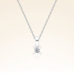 0,12 Karat Pırlantalı Tektaş Set - 2