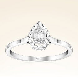 0,13 Karat Pırlantalı Baget Set - 2