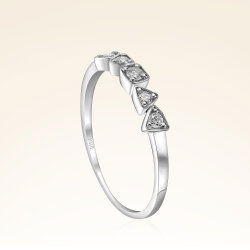 0,13 Karat Pırlanta Taşlı Trend Yüzük - 2