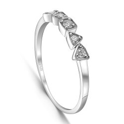 0,13 Karat Pırlantalı Fantezi Yüzük - PR01733 - 2