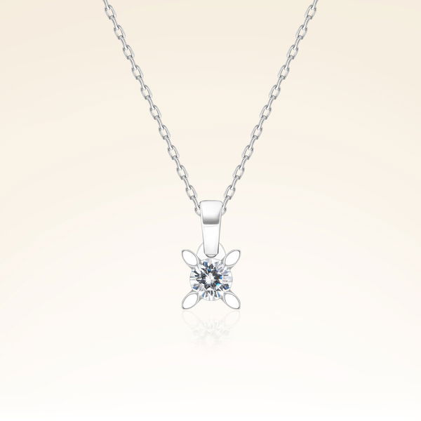 0,13 Karat Tektaş Pırlanta Kolye - Pare Pırlanta