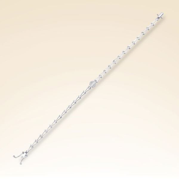 0,14 Karat Baget Pırlanta Bileklik - Pare Pırlanta