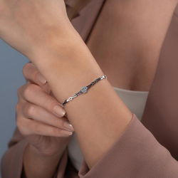 0,14 Karat Baget Pırlanta Bileklik - PR00998 - 3