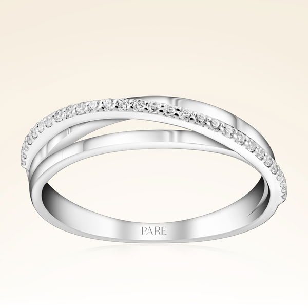 0,14 Karat Fantezi Pırlanta Yüzük - Pare Pırlanta