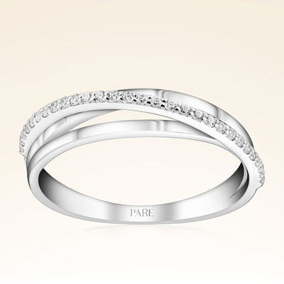 0,14 Karat Fantezi Pırlanta Yüzük - PR00685 - Pare Pırlanta