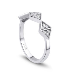 0,14 Karat Fantezi Pırlanta Yüzük - PR01475 - 2