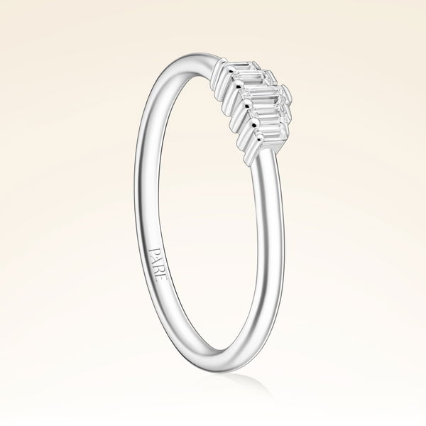 0,15 Karat Baget Pırlanta Yüzük - Pare Pırlanta