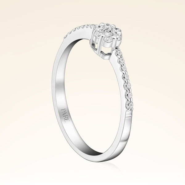 0,15 Karat Fantezi Pırlanta Yüzük - Pare Pırlanta