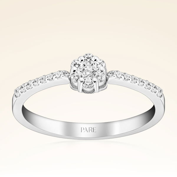 0,15 Karat Fantezi Pırlanta Yüzük - Pare Pırlanta