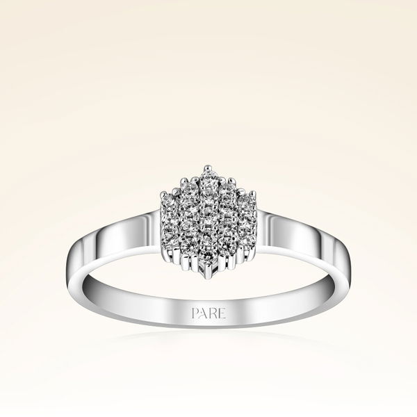 0,15 Karat Fantezi Pırlanta Yüzük - Pare Pırlanta