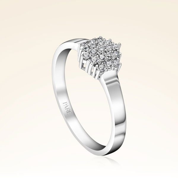 0,15 Karat Fantezi Pırlanta Yüzük - Pare Pırlanta