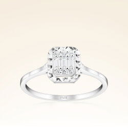 0,15 Karat Pırlantalı Baget Set - 2