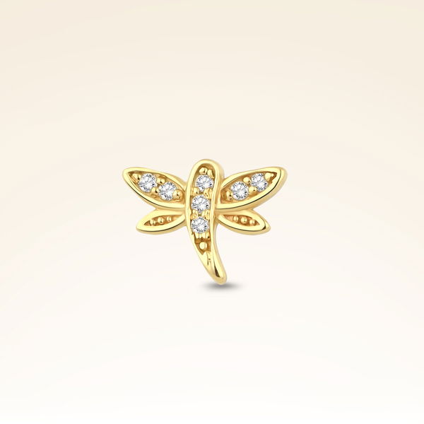 0,15 Karat Pırlanta Taşlı Yusufcuk Piercing - Pare Pırlanta