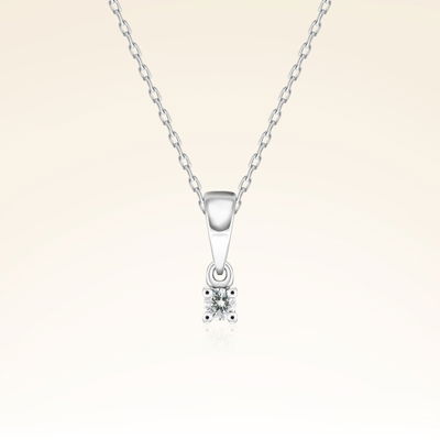 0,15 Karat Pırlantalı Tektaş Set - Pare Pırlanta