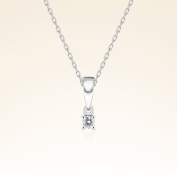 0,15 Karat Pırlantalı Tektaş Set - 2