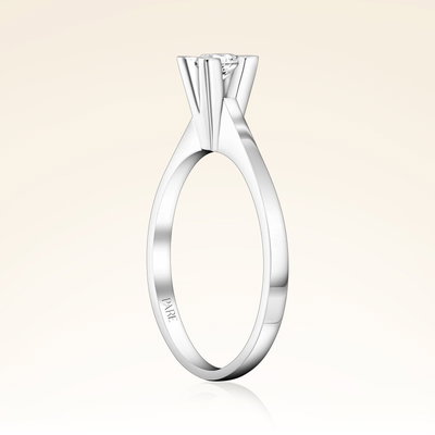 0,15 Karat Tektaş Pırlanta Yüzük - Pare Pırlanta