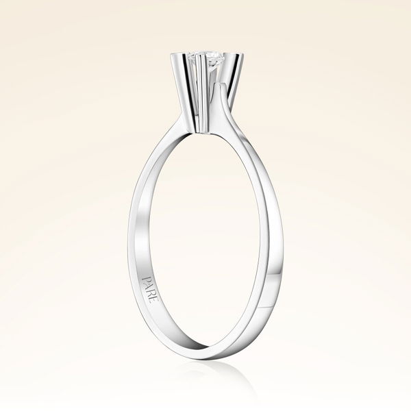 0,15 Karat Tektaş Pırlanta Yüzük - Pare Pırlanta