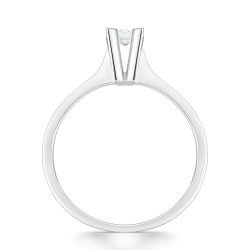 0,15 Karat Tektaş Pırlanta Yüzük - PR00298-8 - 3