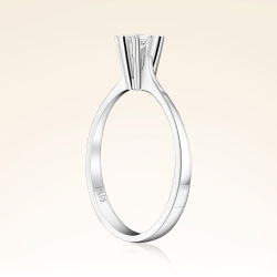 0,15 Karat Tektaş Pırlanta Yüzük - PR00298 - 2