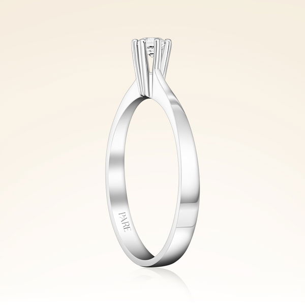 0,15 Karat Tektaş Pırlanta Yüzük - Pare Pırlanta