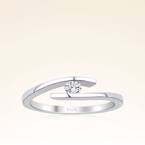 0,15 Karat Tektaş Pırlanta Yüzük - Pare Pırlanta