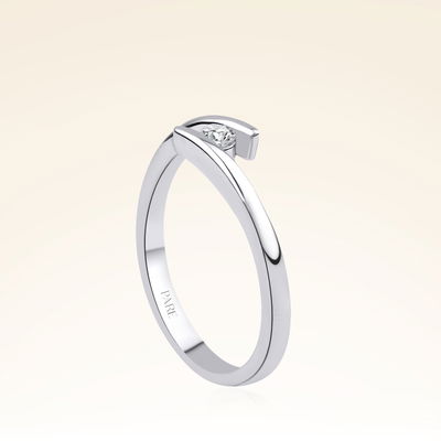 0,15 Karat Tektaş Pırlanta Yüzük - Pare Pırlanta