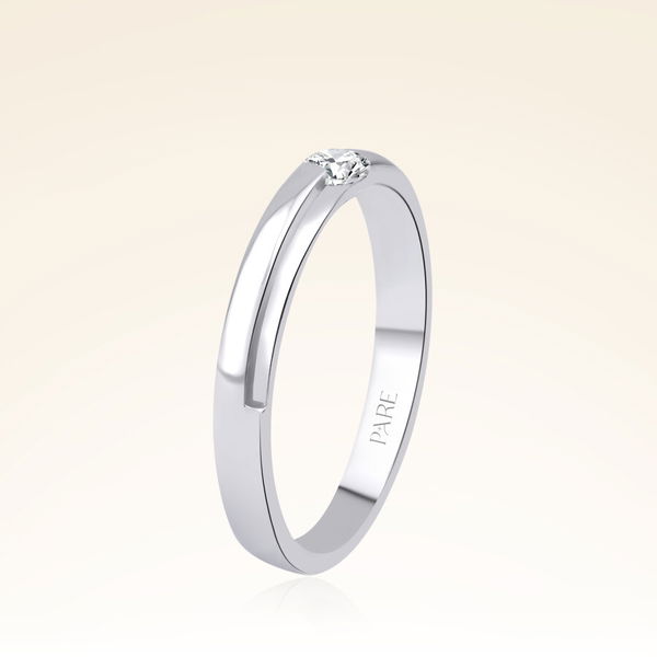 0,15 Karat Tektaş Pırlanta Yüzük - Pare Pırlanta