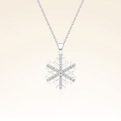 0,16 Karat Pırlanta Kolye - 1