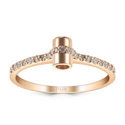 0,16 Karat Pırlantalı Trend Yüzük- PR01712 - 1