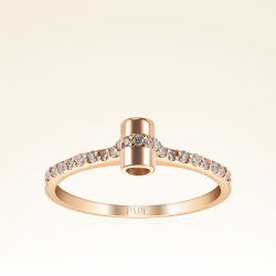 0,16 Karat Pırlantalı Trend Yüzük - 1