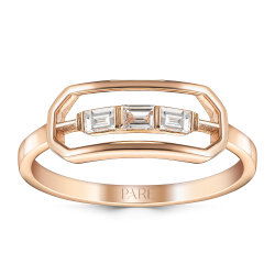 0,16 Karat Pırlantalı Trend Yüzük- PR01713 - 1