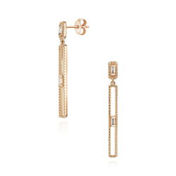 0.17 Karat Baget Pırlanta Set - PRS0021 - 3