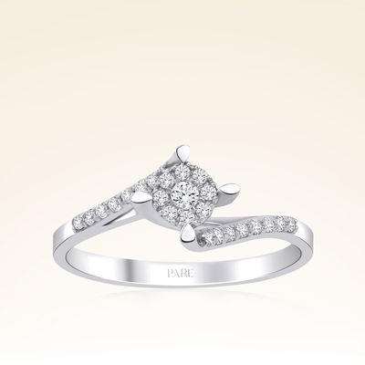 0,17 Karat Coronet Pırlanta Yüzük - Pare Pırlanta