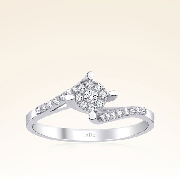 0,17 Karat Coronet Pırlanta Yüzük - Pare Pırlanta