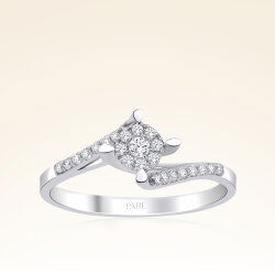 0,17 Karat Coronet Pırlanta Yüzük - 1