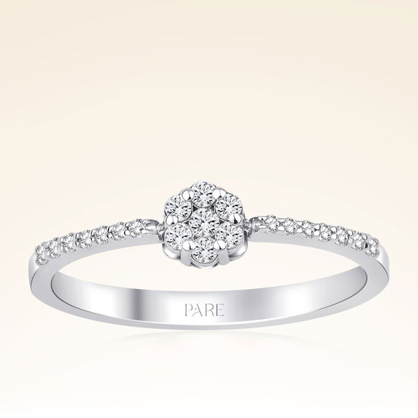 0,17 Karat Fantezi Pırlanta Yüzük - Pare Pırlanta