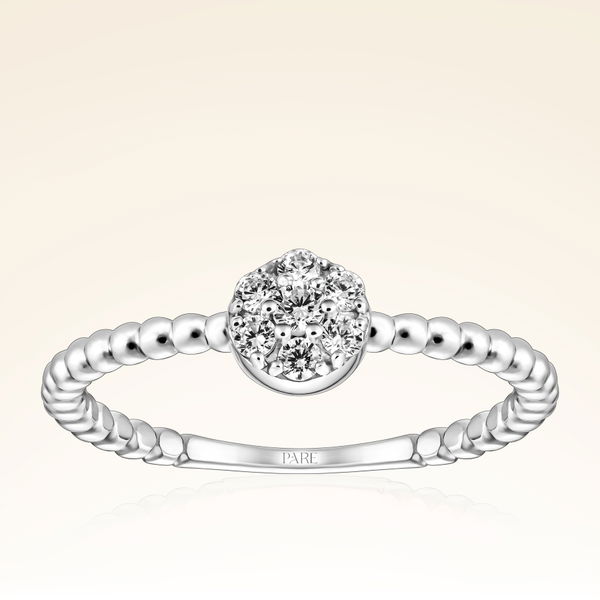 0,17 Karat Pırlanta Trend Yüzük - Pare Pırlanta
