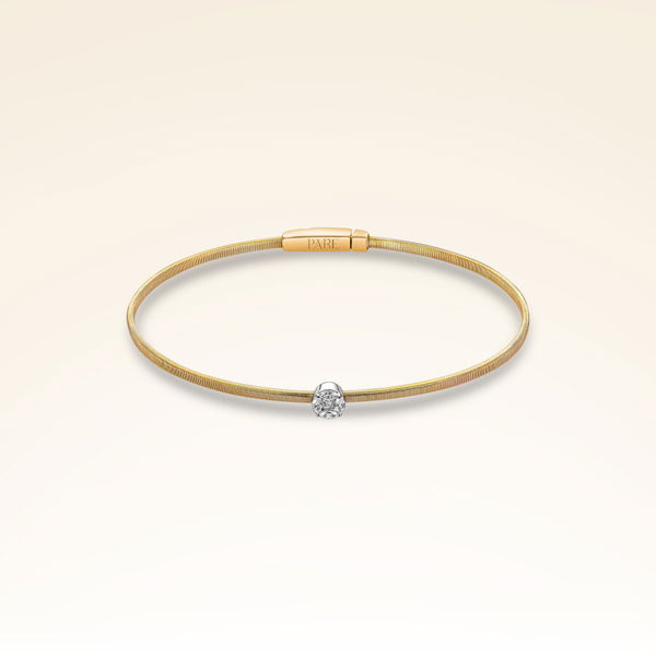 0,17 Karat Pırlantalı Markiz Trend Kelepçe - Pare Pırlanta