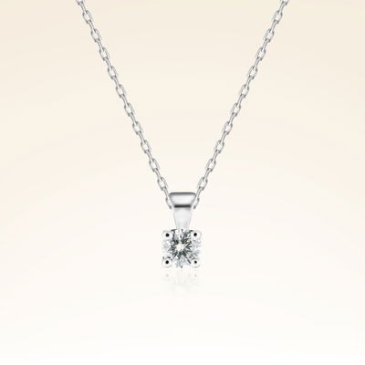 0,17 Karat Tektaş Pırlanta Kolye - Pare Pırlanta