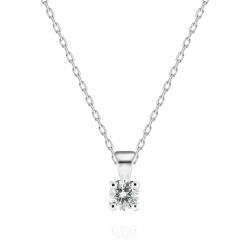 0,17 Karat Tektaş Pırlanta Kolye - PR00482 - 1