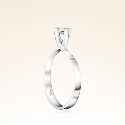 0,17 Karat Tektaş Pırlanta Yüzük - Pare Pırlanta