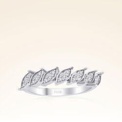 0,17 Karat Yarımtur Pırlanta Yüzük - 1