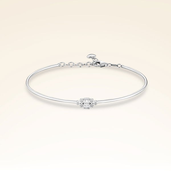 0,15 Karat Pırlanta Baget Bileklik - Pare Pırlanta