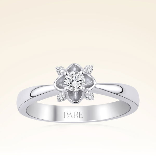 0,18 Karat Pırlanta Fantezi Yüzük - Pare Pırlanta