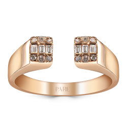 0,18 Karat Pırlantalı Fantezi Yüzük - PR01722 - 1